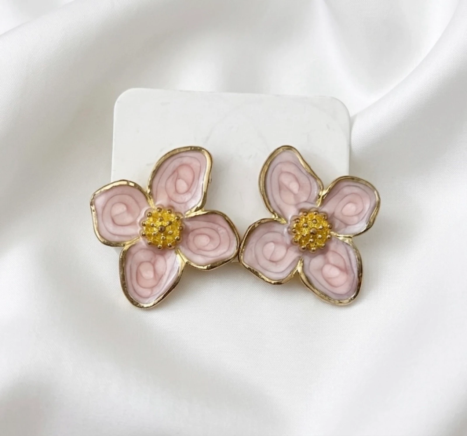 Boucles d'oreilles Fleu
